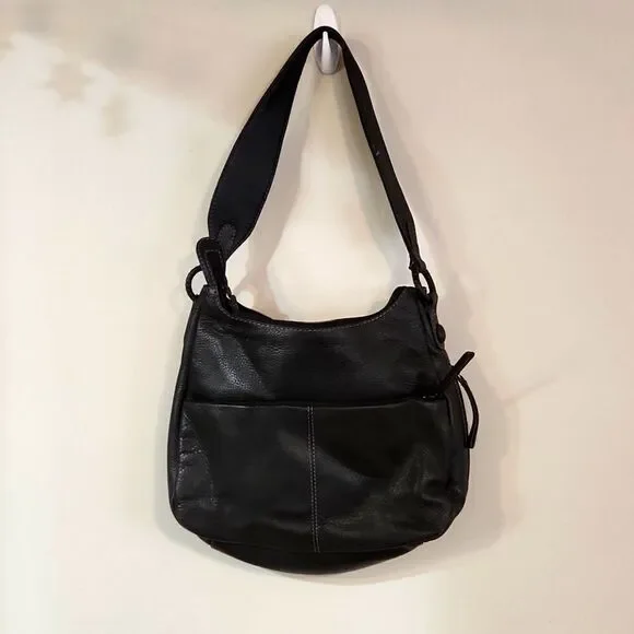 Derek alexander purse black bag shoulder bag excellent condition leather spaciou - Picture 3 of 12